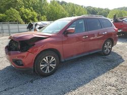 Salvage cars for sale at Hurricane, WV auction: 2017 Nissan Pathfinder S