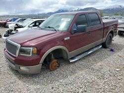 Salvage cars for sale at Magna, UT auction: 2005 Ford F150 Supercrew