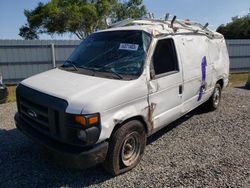 Salvage trucks for sale at Riverview, FL auction: 2009 Ford Econoline E250 Van