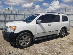 Salvage cars for sale at Nisku, AB auction: 2010 Nissan Armada Platinum