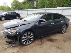 Salvage cars for sale from Copart Lyman, ME: 2016 Nissan Maxima 3.5S