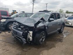 Salvage cars for sale at Chicago Heights, IL auction: 2019 Volkswagen Atlas SEL