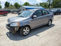 Salvage cars for sale from Copart Wichita, KS: 2008 Chevrolet Aveo Base