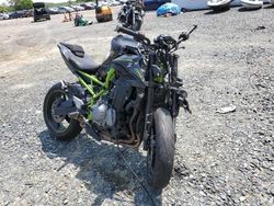 Salvage motorcycles for sale at Baltimore, MD auction: 2017 Kawasaki ZR900