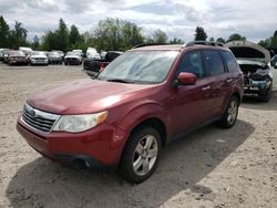 Salvage cars for sale from Copart Portland, OR: 2009 Subaru Forester 2.5X Limited