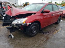Vehiculos salvage en venta de Copart Chicago Heights, IL: 2014 Nissan Sentra S