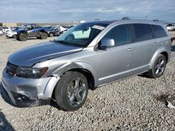 Salvage cars for sale at Magna, UT auction: 2017 Dodge Journey Crossroad