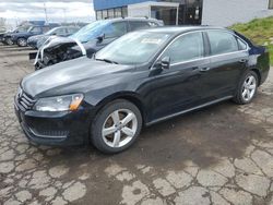 Vehiculos salvage en venta de Copart Woodhaven, MI: 2012 Volkswagen Passat SE