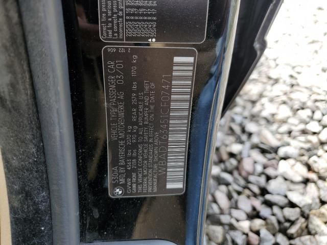 2001 BMW 530 I Automatic