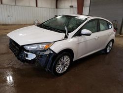 Salvage cars for sale at Lansing, MI auction: 2017 Ford Focus Titanium