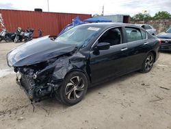 Salvage cars for sale at Homestead, FL auction: 2015 Honda Accord LX