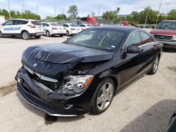 Salvage cars for sale from Copart Bridgeton, MO: 2017 Mercedes-Benz CLA 250