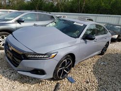 Salvage cars for sale from Copart Franklin, WI: 2022 Honda Accord Sport