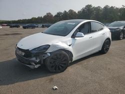Salvage vehicles for parts for sale at auction: 2022 Tesla Model Y