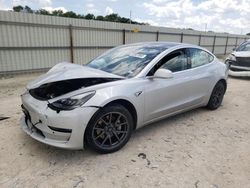 Salvage cars for sale from Copart New Braunfels, TX: 2018 Tesla Model 3