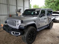 Salvage cars for sale from Copart Midway, FL: 2020 Jeep Wrangler Unlimited Sahara