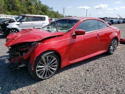 Salvage cars for sale from Copart Riverview, FL: 2011 Infiniti G37 Base