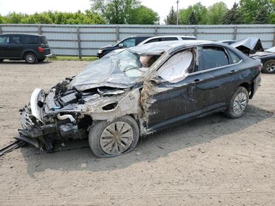 Salvage cars for sale from Copart Davison, MI: 2019 Volkswagen Jetta S