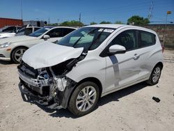 Salvage cars for sale from Copart Homestead, FL: 2021 Chevrolet Spark 1LT