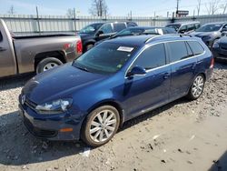 Salvage cars for sale from Copart Milwaukee, WI: 2012 Volkswagen Jetta TDI