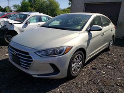 Salvage cars for sale from Copart New Britain, CT: 2017 Hyundai Elantra SE
