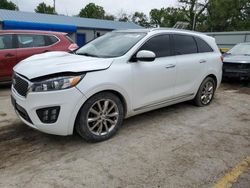 Salvage cars for sale from Copart Wichita, KS: 2016 KIA Sorento SX