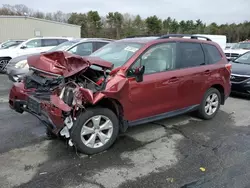 Salvage cars for sale from Copart Exeter, RI: 2014 Subaru Forester 2.5I Premium