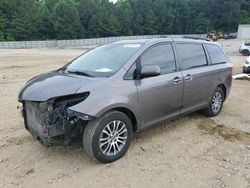 Salvage cars for sale at Gainesville, GA auction: 2019 Toyota Sienna XLE