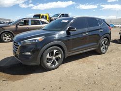 Salvage cars for sale at Brighton, CO auction: 2016 Hyundai Tucson Limited