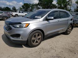 Salvage cars for sale at Riverview, FL auction: 2020 Ford Edge SEL