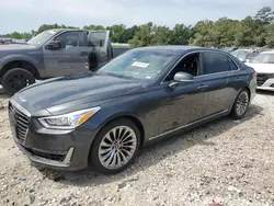 Salvage cars for sale from Copart Houston, TX: 2019 Genesis G90 Ultimate