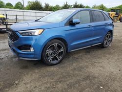 Salvage cars for sale at Windsor, NJ auction: 2019 Ford Edge ST