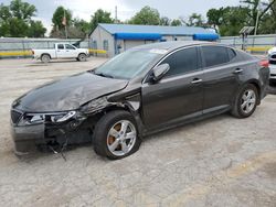 Salvage cars for sale at Wichita, KS auction: 2014 KIA Optima LX