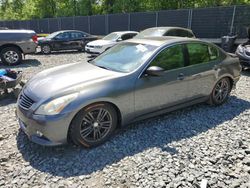 Infiniti Vehiculos salvage en venta: 2010 Infiniti G37 Base