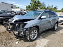 Salvage cars for sale from Copart Opa Locka, FL: 2009 Lexus RX 350