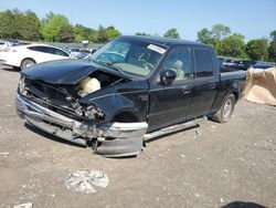 Salvage cars for sale from Copart Madisonville, TN: 2001 Ford F150 Supercrew