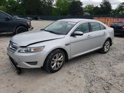 Salvage cars for sale at Madisonville, TN auction: 2011 Ford Taurus SEL