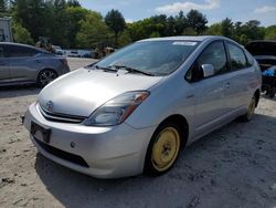 Salvage cars for sale from Copart Mendon, MA: 2009 Toyota Prius