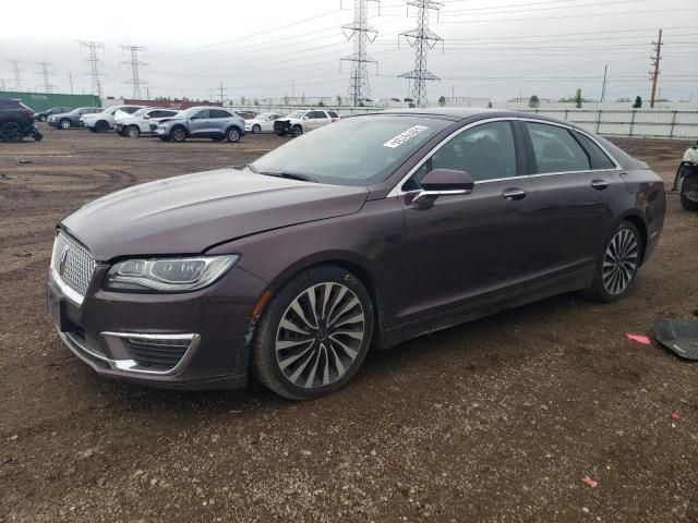 2017 Lincoln MKZ Black Label