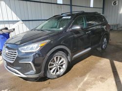 Salvage cars for sale from Copart Brighton, CO: 2017 Hyundai Santa FE SE