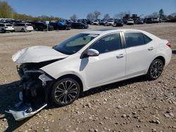 Salvage cars for sale from Copart West Warren, MA: 2016 Toyota Corolla L