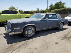 Salvage cars for sale at San Martin, CA auction: 1984 Cadillac Eldorado