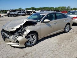 Honda salvage cars for sale: 2019 Honda Accord LX