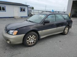Salvage cars for sale from Copart Airway Heights, WA: 2000 Subaru Legacy Outback Limited