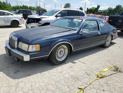 Salvage cars for sale at Bridgeton, MO auction: 1991 Lincoln Mark VII LSC