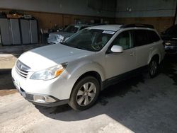 Subaru Outback 2.5i Premium salvage cars for sale: 2012 Subaru Outback 2.5I Premium