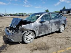 Salvage cars for sale from Copart Woodhaven, MI: 2009 Ford Focus SEL