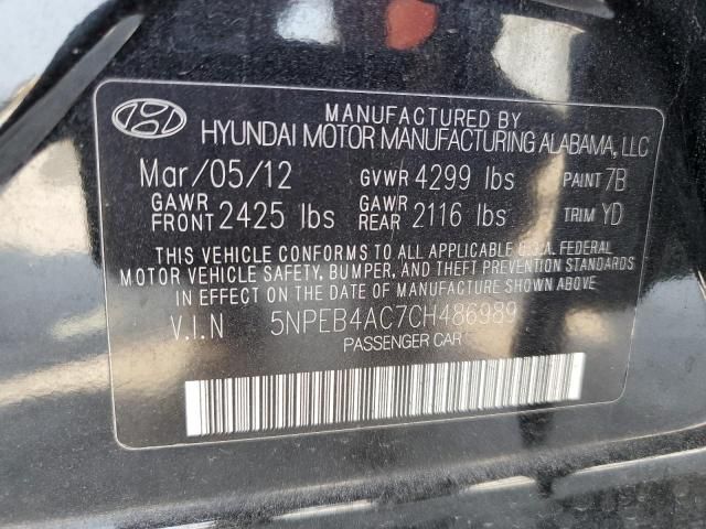 2012 Hyundai Sonata GLS