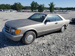 Salvage cars for sale from Copart Loganville, GA: 1988 Mercedes-Benz 560 SEC