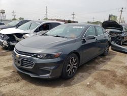 Salvage cars for sale at Dyer, IN auction: 2016 Chevrolet Malibu LT